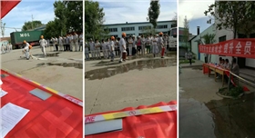 銀箭鋁銀漿生產廠區安全演練.jpg 銀箭鋁銀漿生產廠區安全演練.jpg