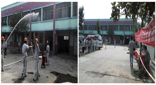 章丘金屬顏料總廠安全演練 章丘金屬顏料總廠安全演練